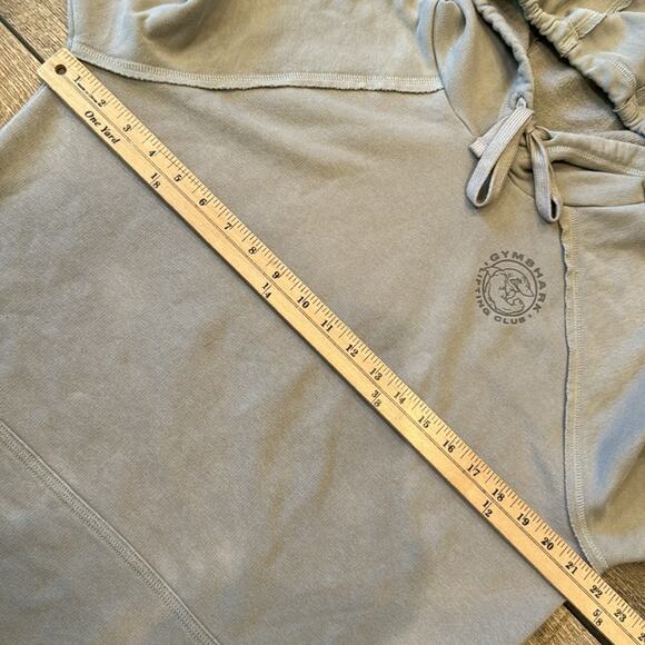 Gymshark Men's Slim Fit Legacy Hoodie Ecru Brown Size M - Picture 4 of 6